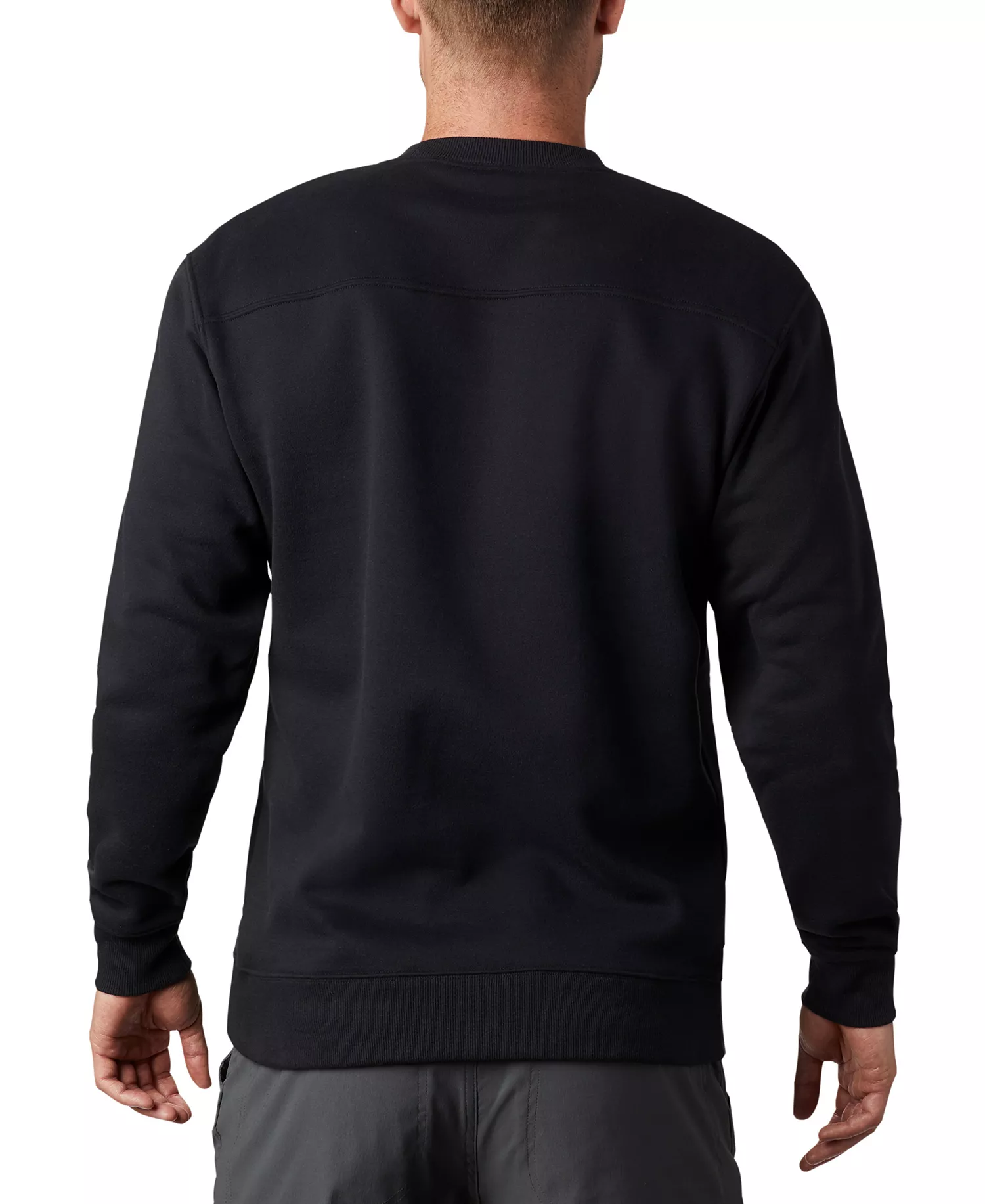 Men's Hart Mountain II Crew Sweatshirt - Black - L