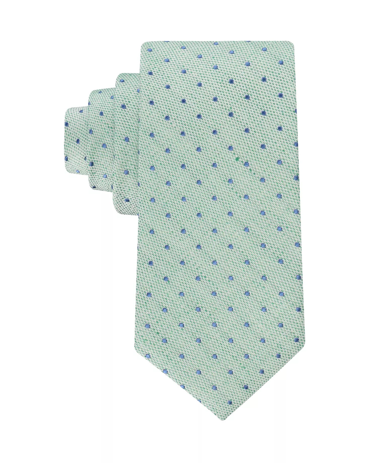 Men's Ashland Dot Tie - Green - ONE SIZE