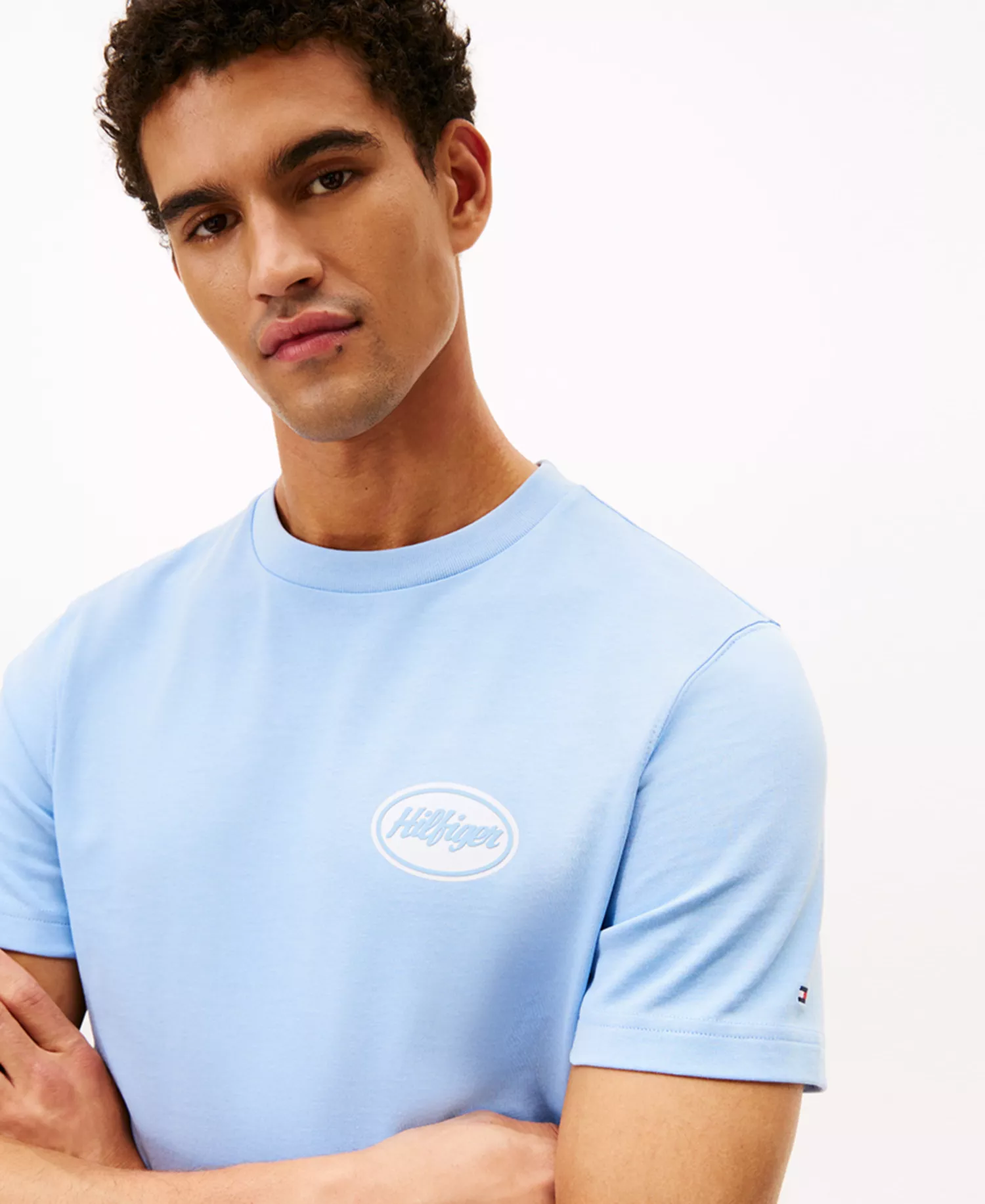 Men's Service Station Crewneck T-Shirt - Well Water - L