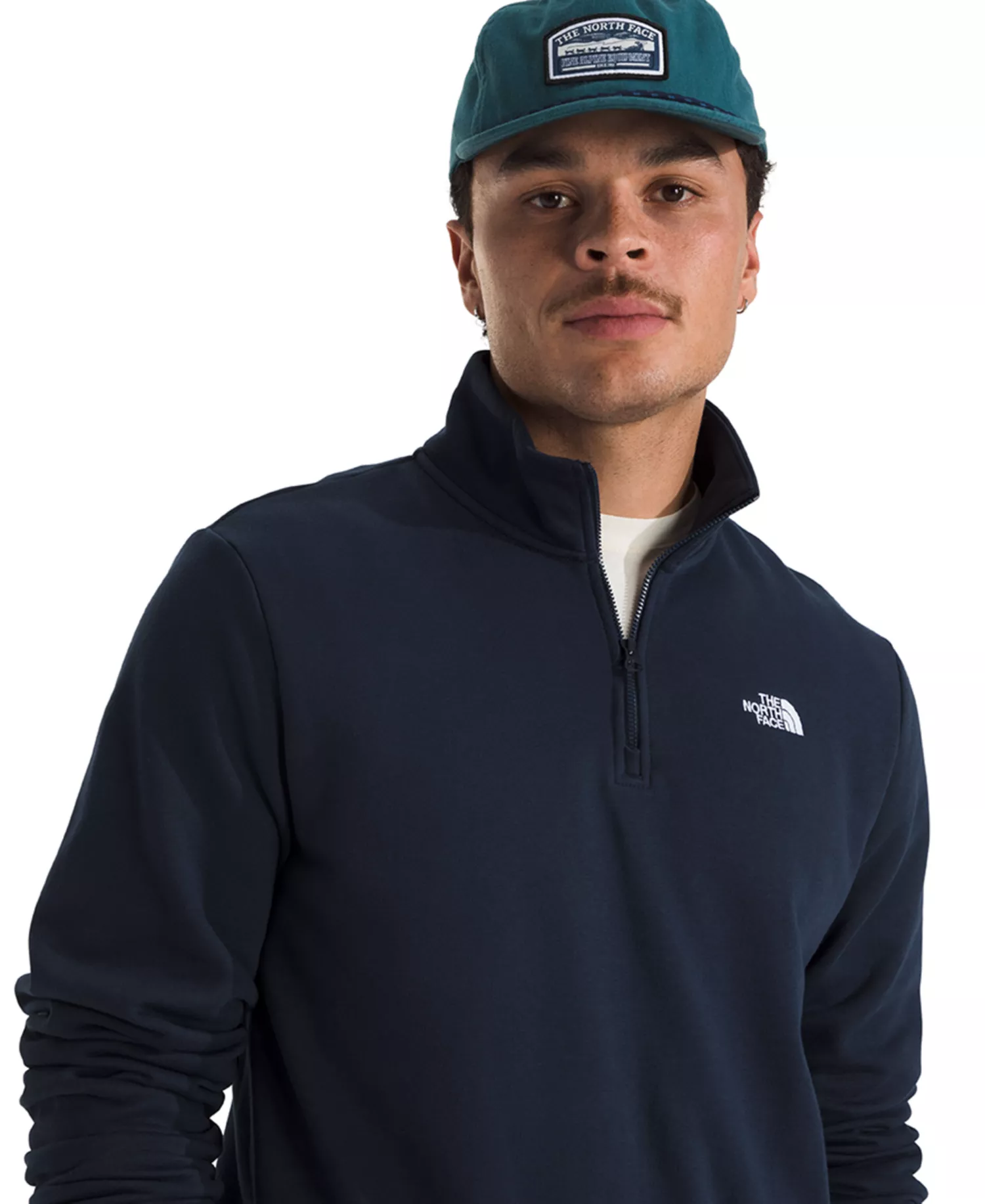 Men's Evolution Simple Dome Quarter Zip Sweatshirt - Black - 2XL