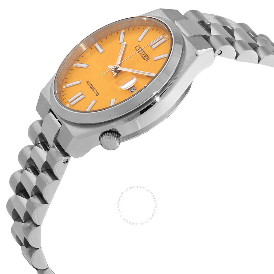 Citizen Tsuyosa Automatic Yellow Dial Men's Watch