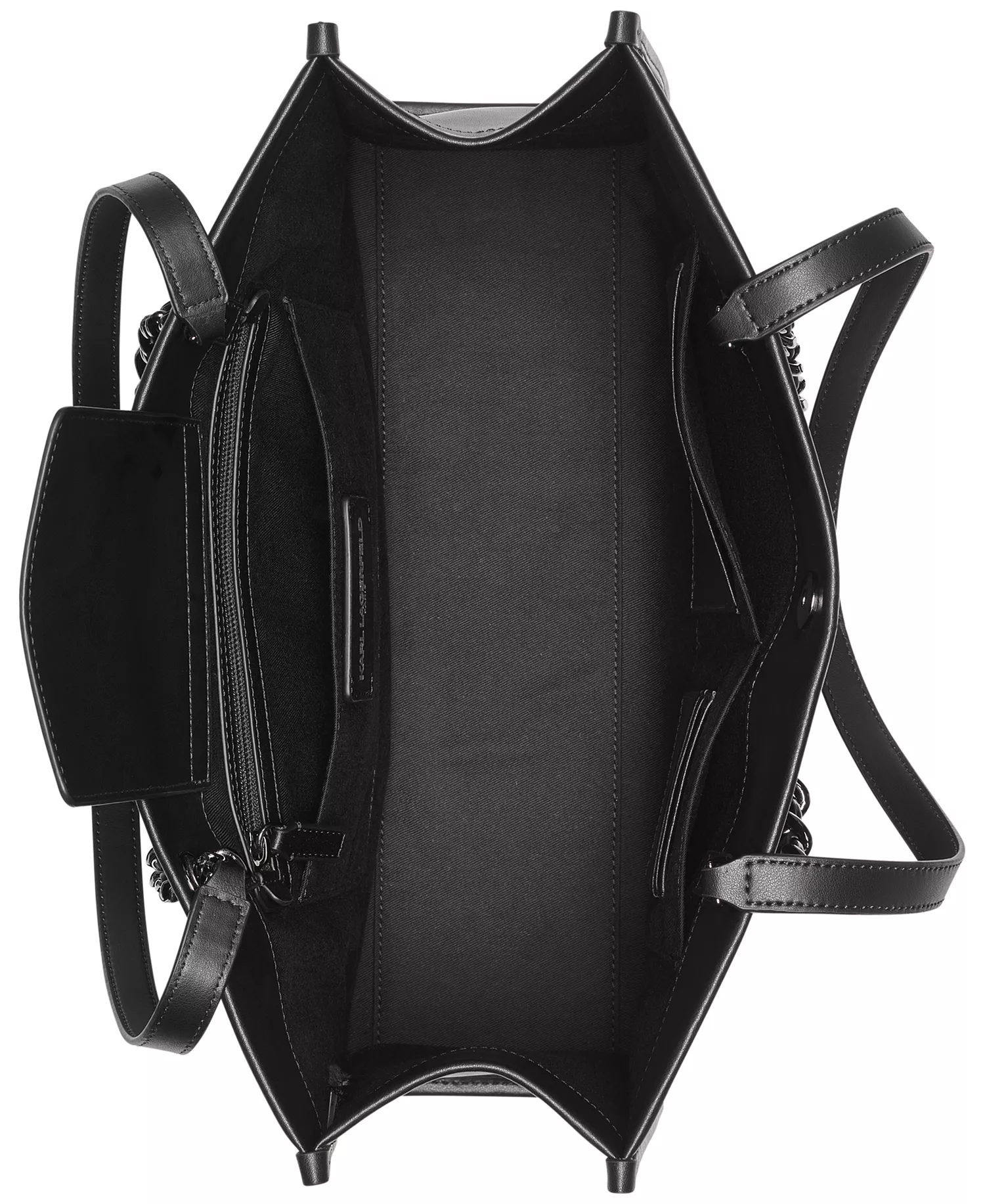 Savoie Large Leather Tote Bag - Black - NO SIZE