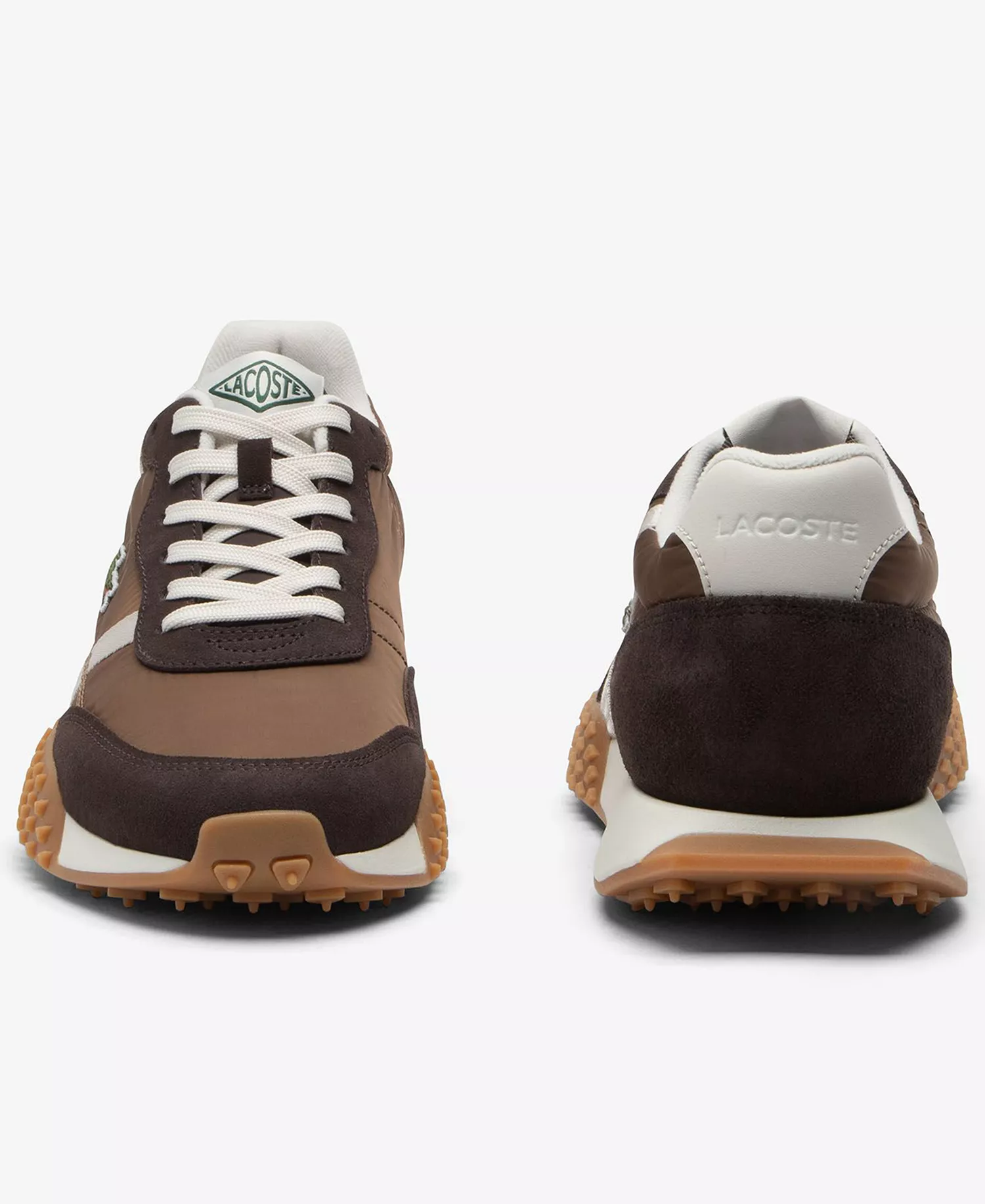 Men's L-Spin EVO Round-Toe Sneakers - Dark Brown - 10M