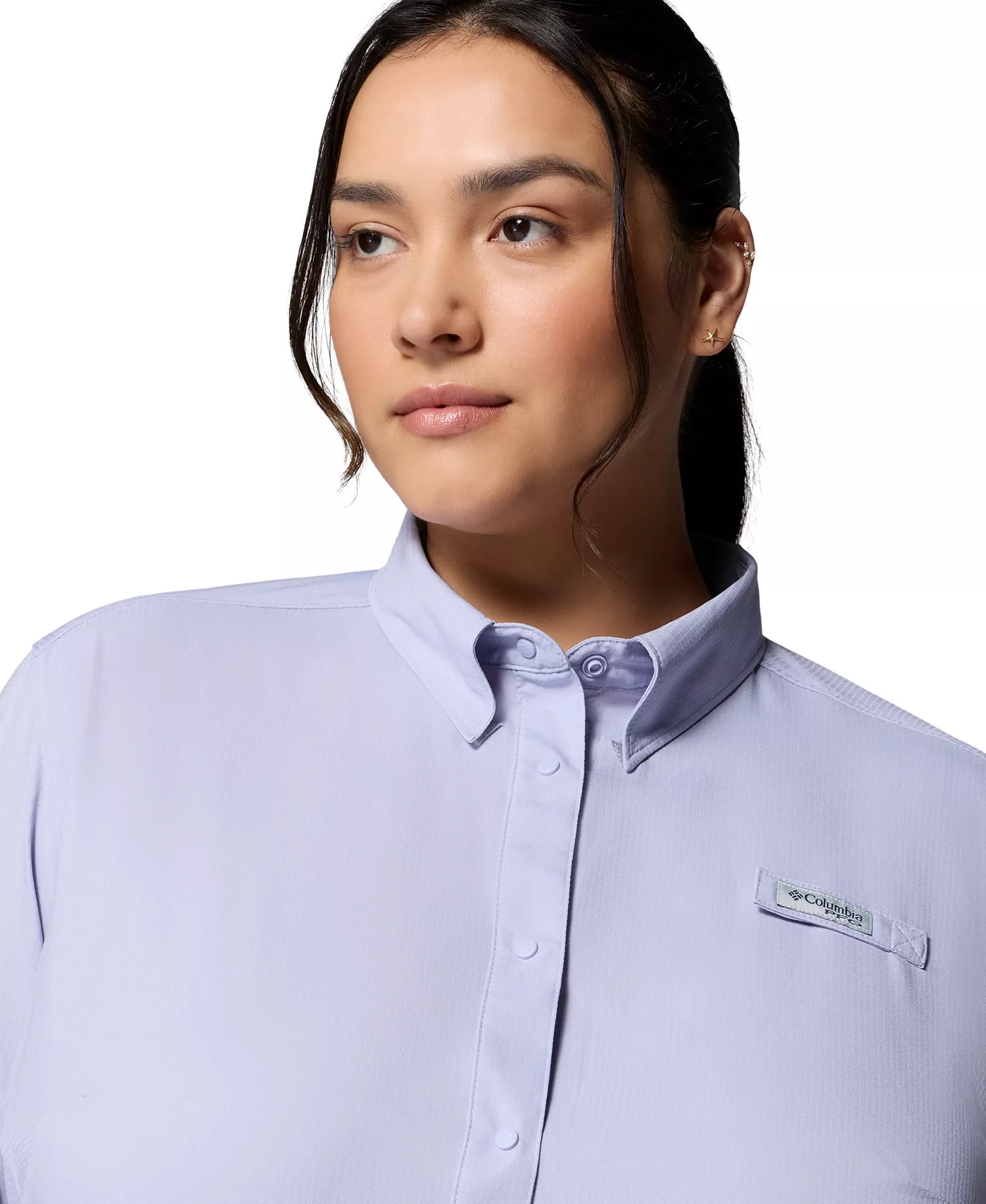 Plus Size Tamiami Long Sleeve Shirt - Twilight - 1X