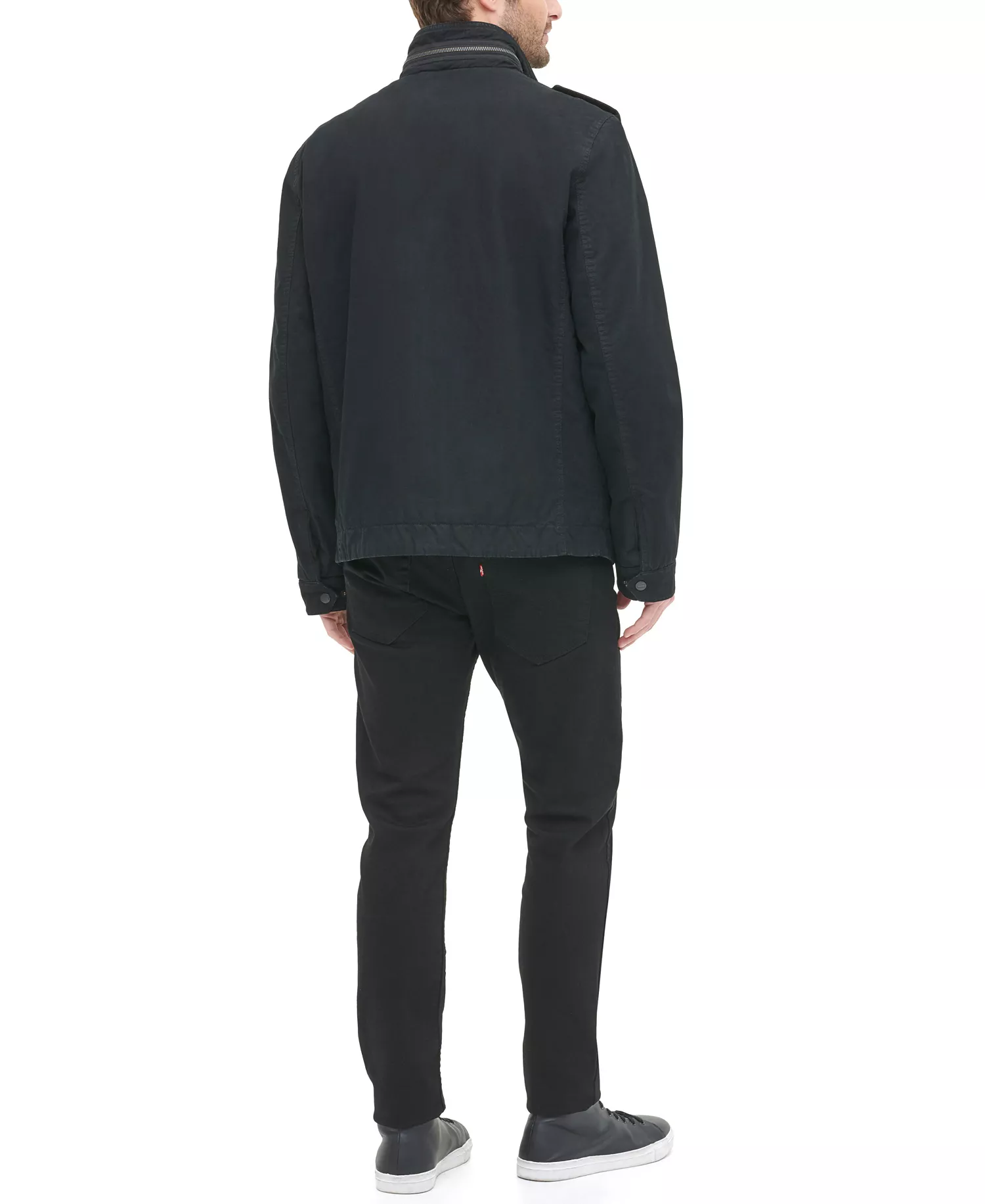 Men's Field Jacket - Black - 2XL