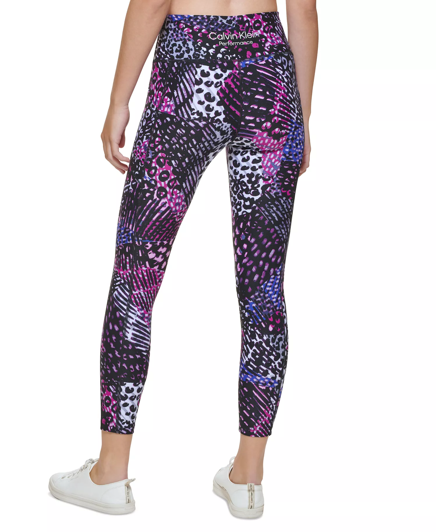 Printed 7/8 Leggings - Animal Spin Polar - XS