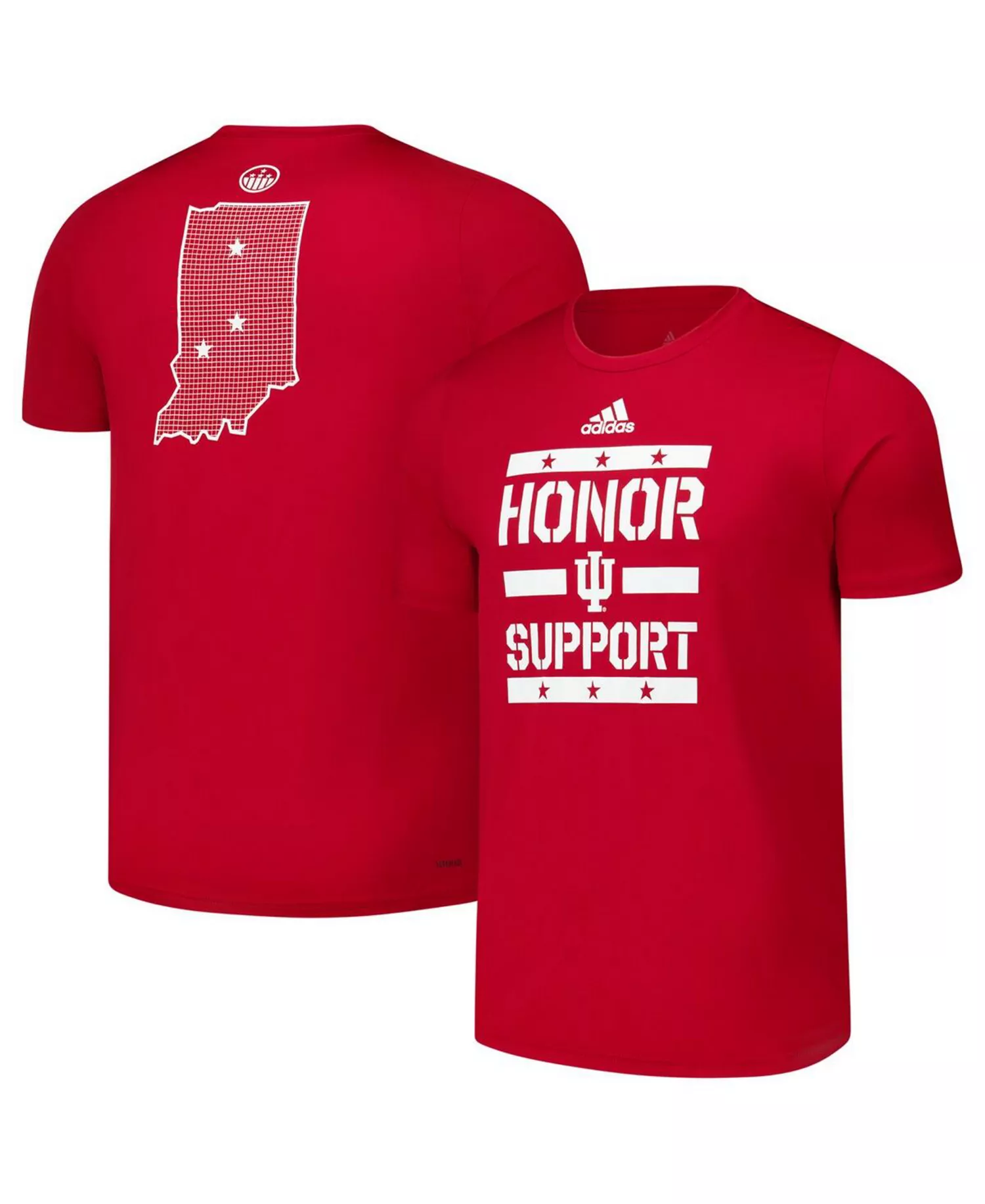 Men's Crimson Indiana Hoosiers Honor Support Pre-Game T-Shirt - Crimson - M