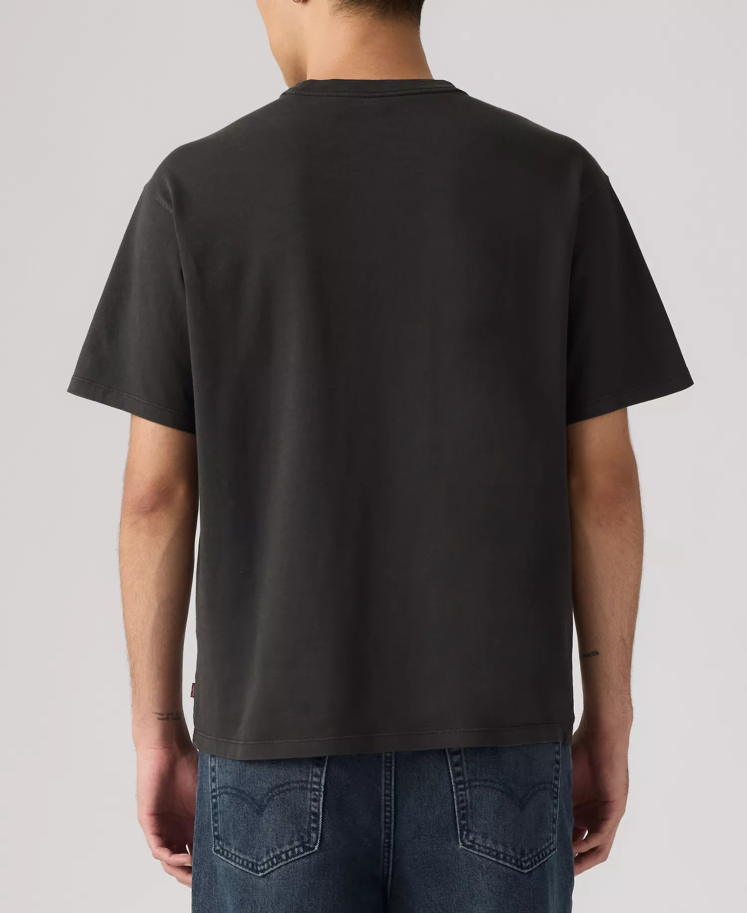 Levis Mens SS Vintage Graphic Tees - Black - 2XL