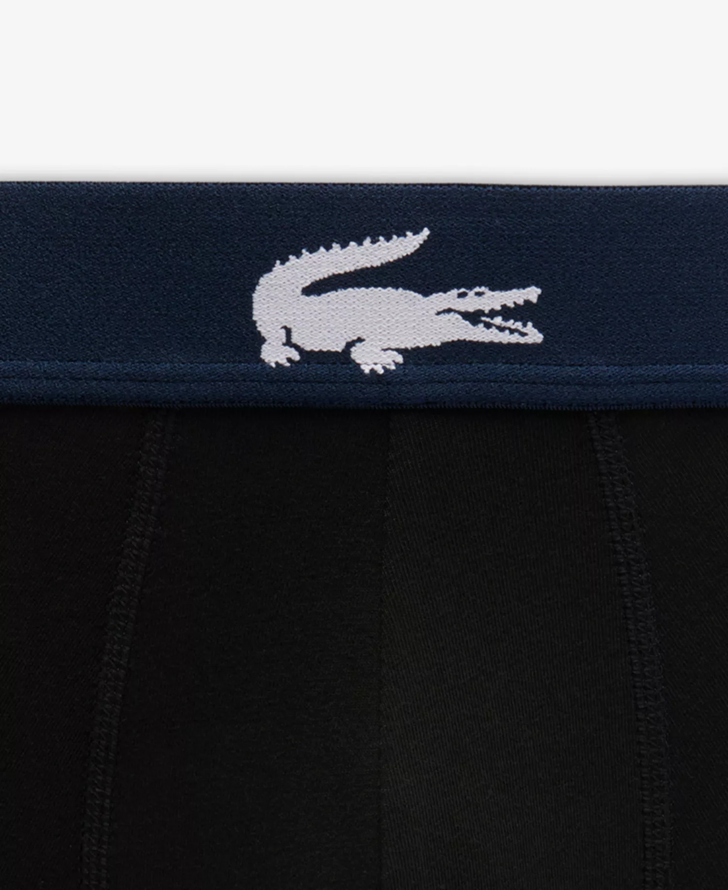 Men's Regular-Fit Big Croc Logo Boxer Briefs, 3-Pack - Black - L