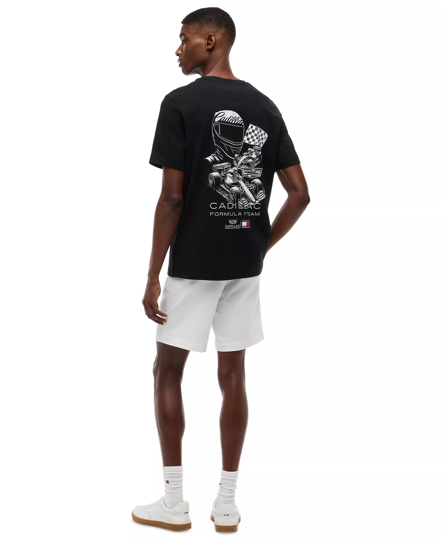 x Cadillac F1® Men's Racing Graphic T-Shirt - Black - L