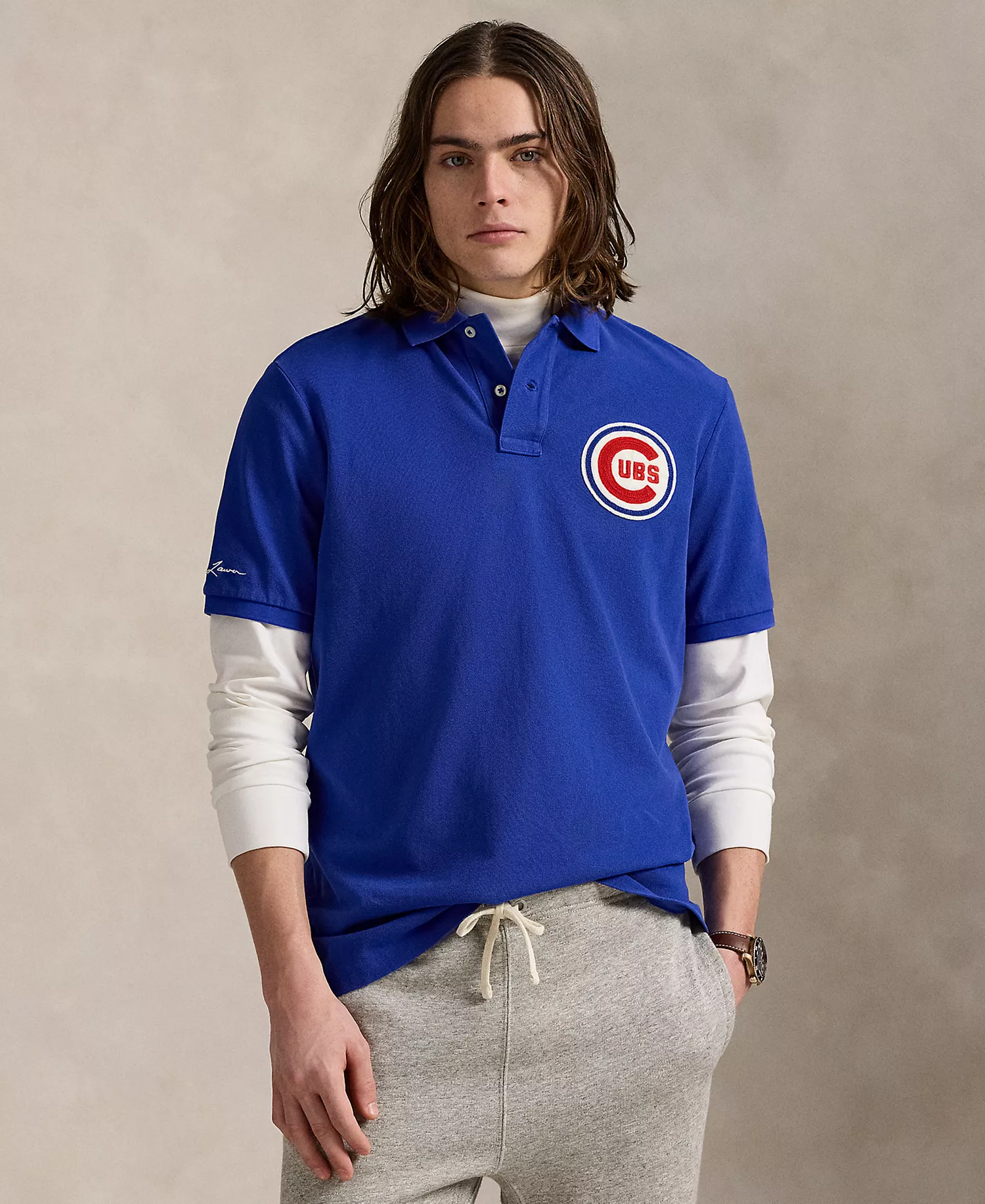 Unisex Cubs Polo Shirt - Cruise Royal - 2XL