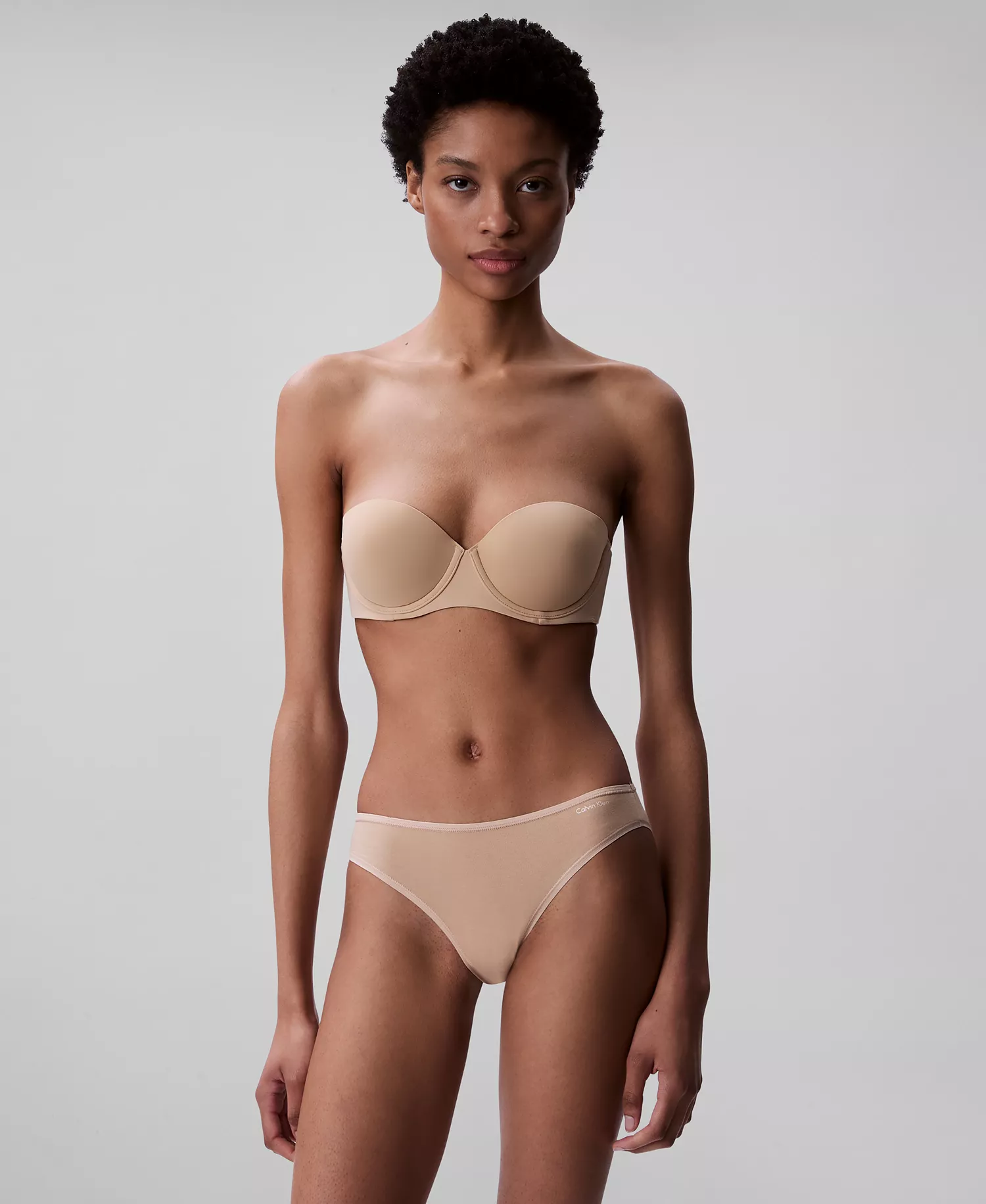 Women's Perfectly Fit Push-Up Strapless Bra QF5677 - Bare (Nude 5) - 30 - A