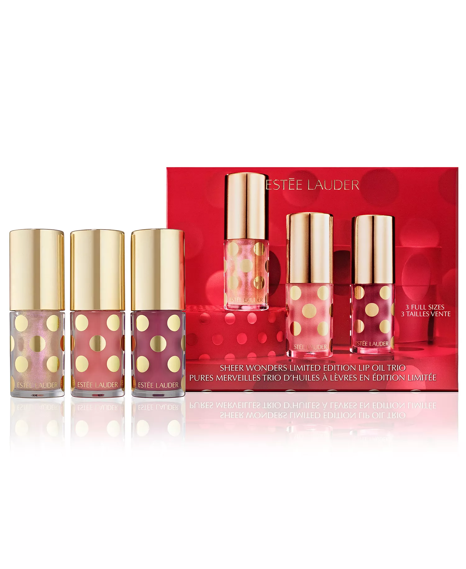 3-Pc. Sheer Wonders Limited-Edition Lip Oil Trio Gift Set