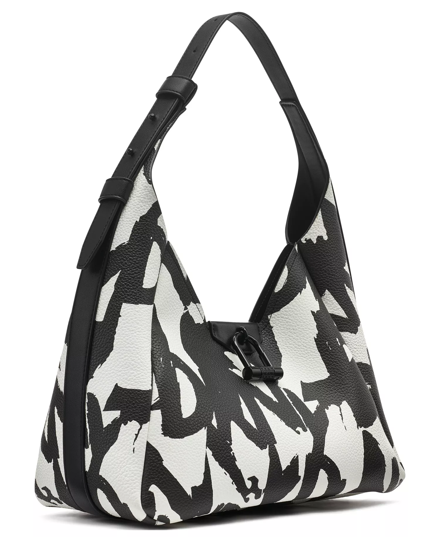 Karlie Hobo Medium-Sized Bag - Optic White/black - ONE SIZE
