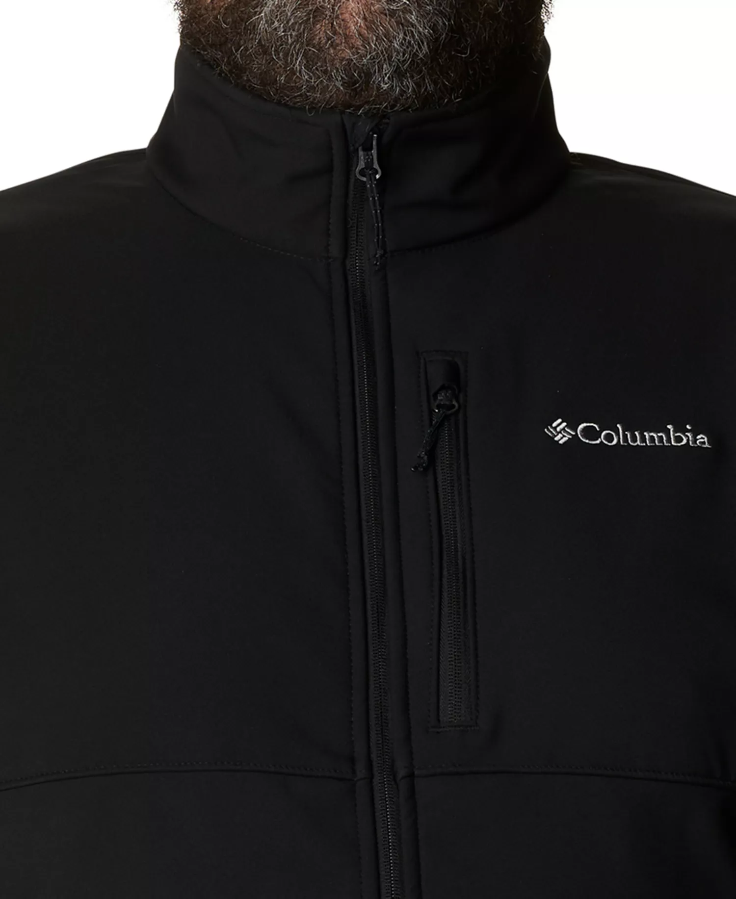 Men's Big & Tall Ascender Softshell Jacket - Black - 1X