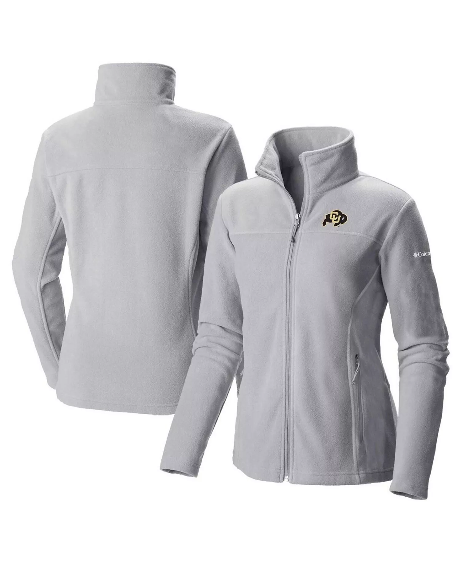 Women's Gray Colorado Buffaloes Give and Go II Full-Zip Jacket - Gray - L
