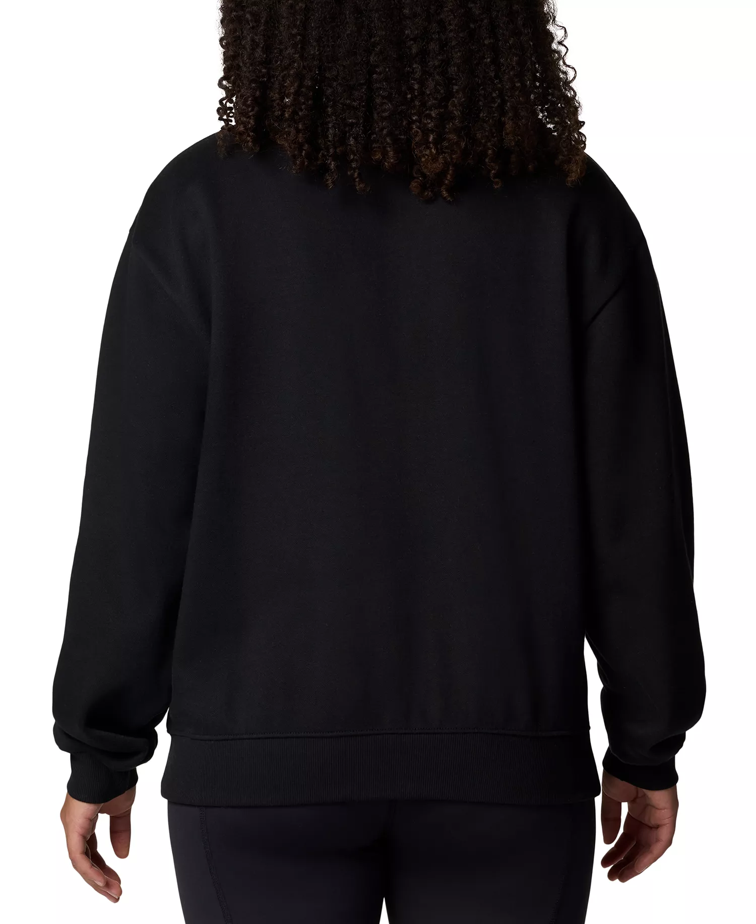 Women's Aldermore Crewneck Long-Sleeve Sweatshirt - Black - L