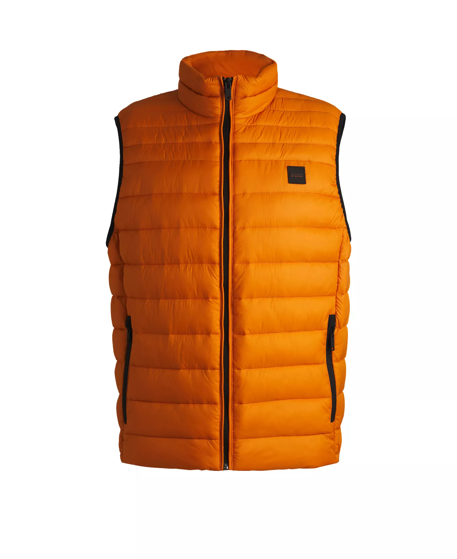 Men's Water Repellent Slim-Fit Gilet - Orange - 38R
