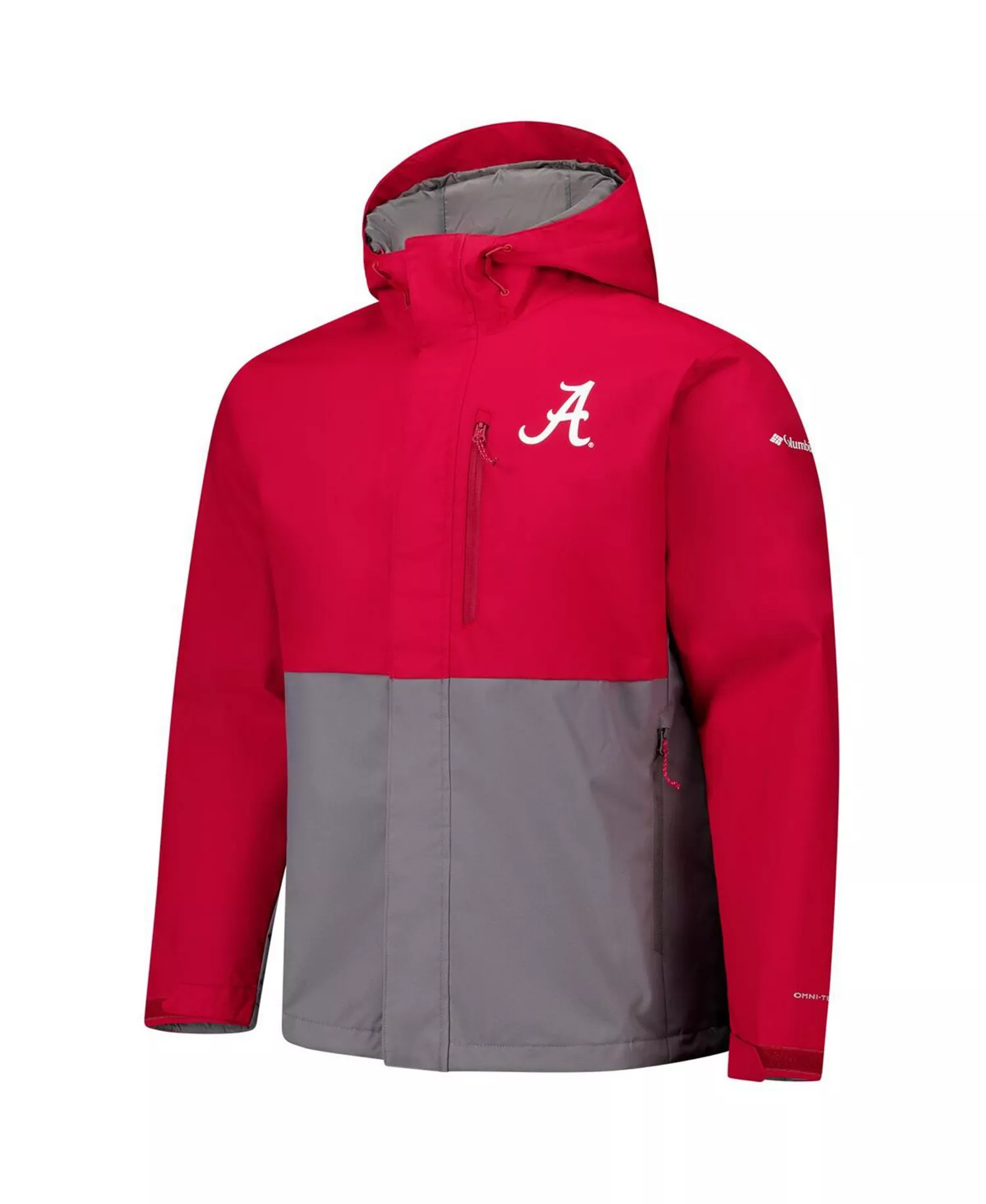 Men's Crimson Alabama Crimson Tide Field Bound Omni-Tech Full-Zip Jacket - Crimson - L