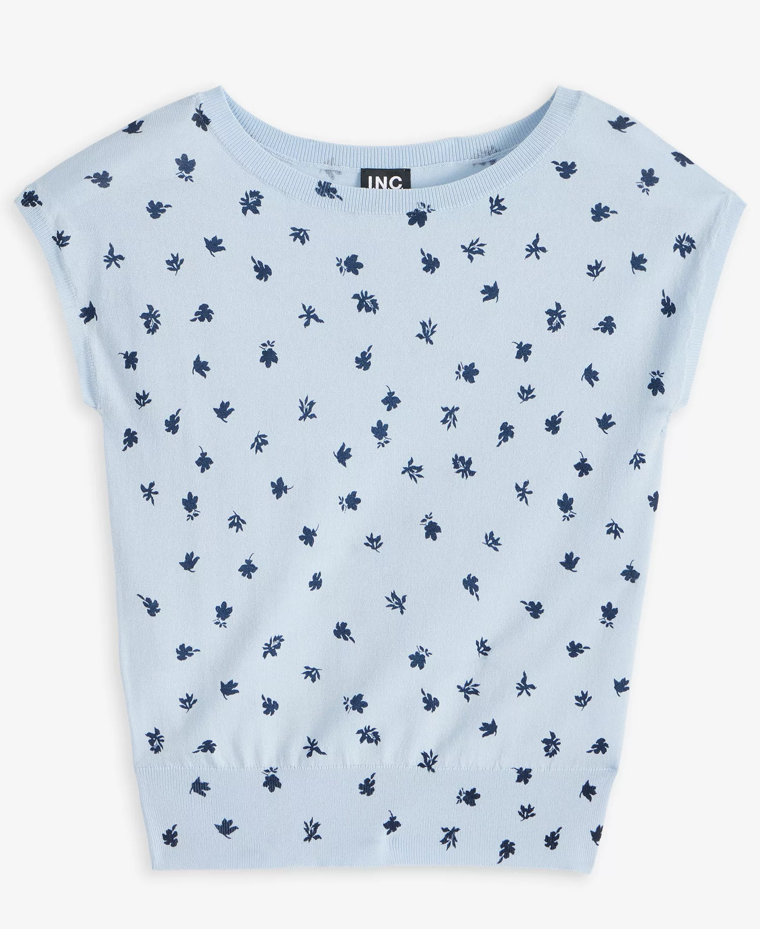 Petite Cap-Sleeve Sweater, Macy's Exclusive - Liah Blooms - P/L