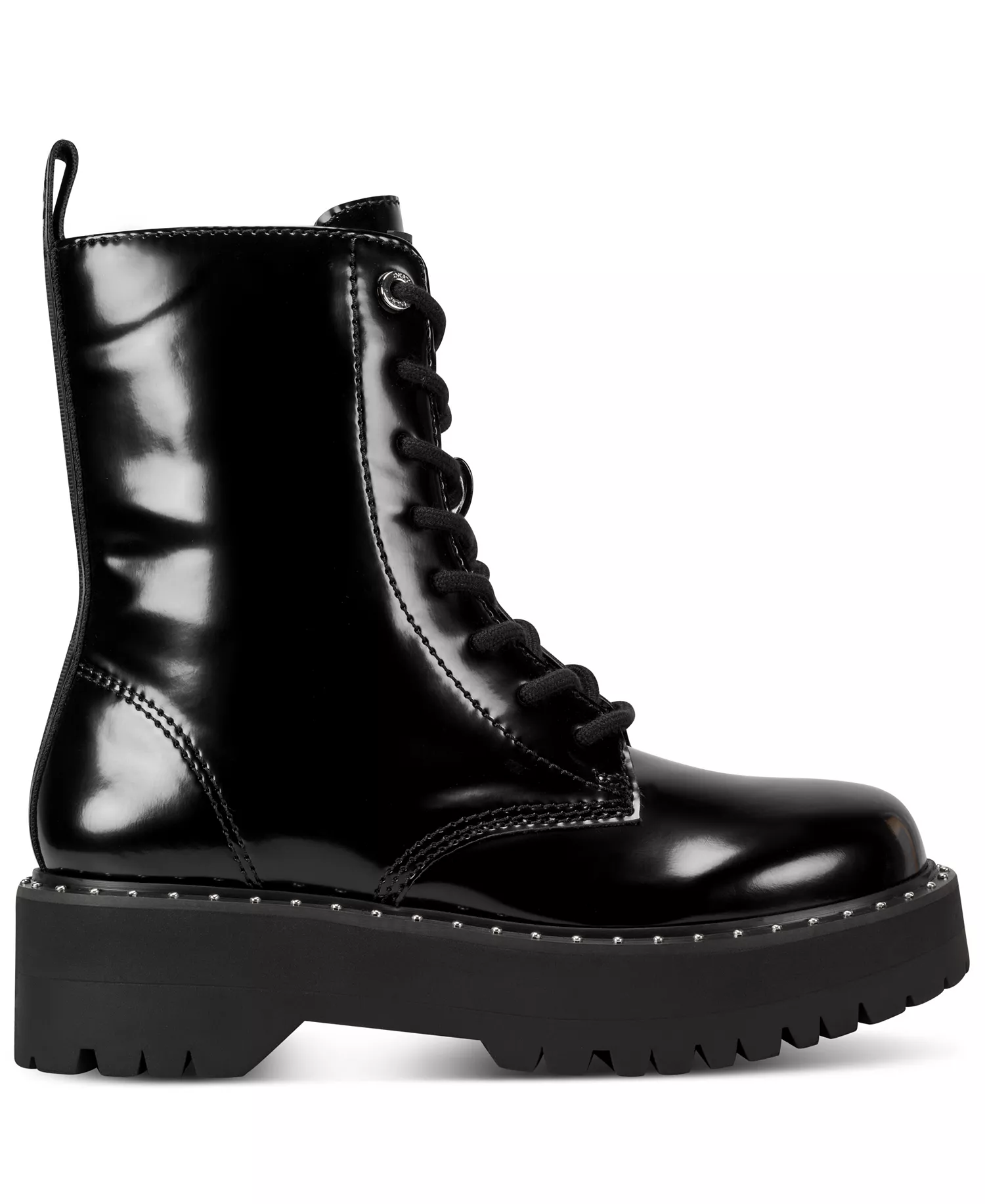 Women's Batu Studs Block Heel Booties - Black - 5.5M