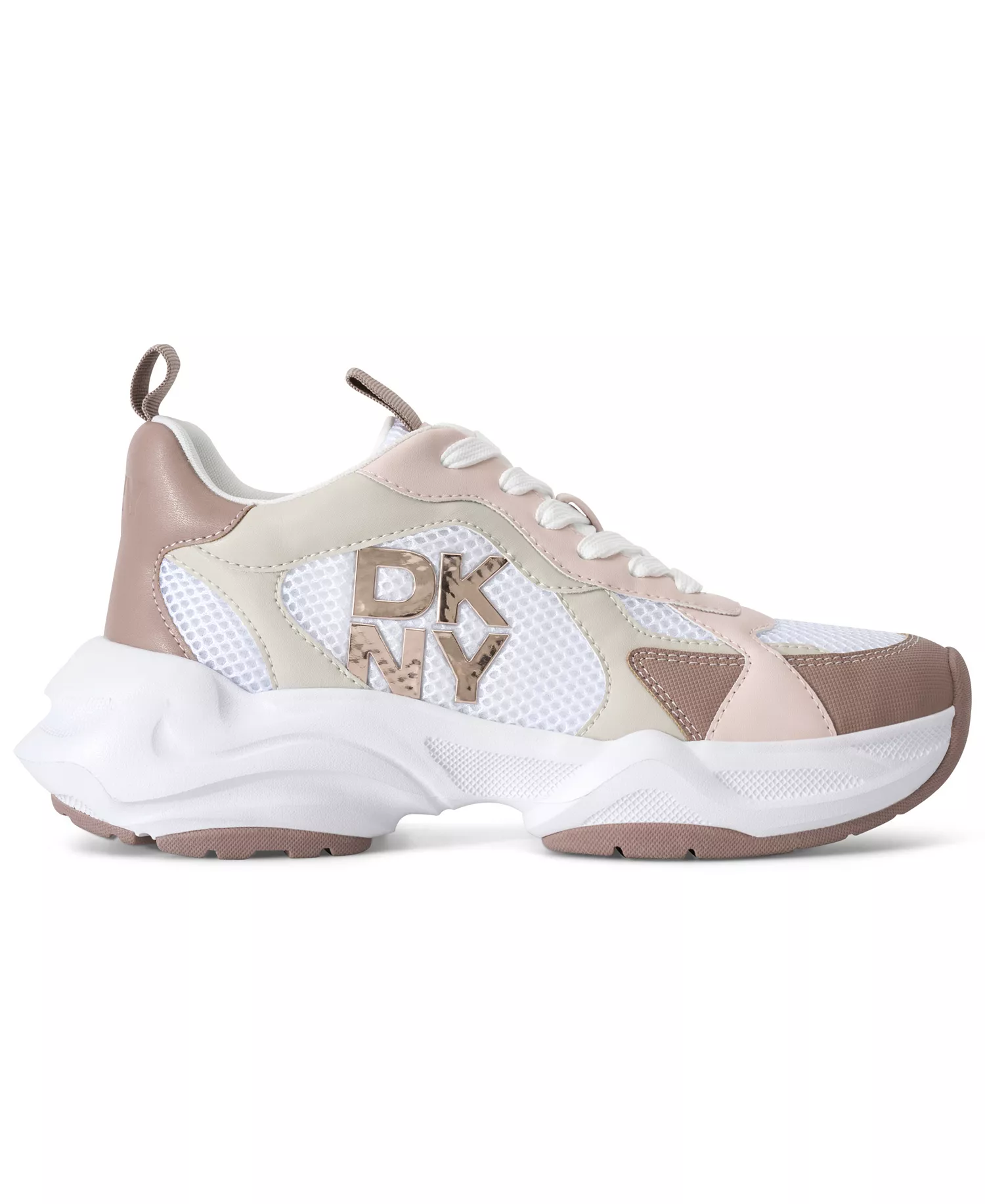 Women's Deyoung Chunky Sneakers - Blush, Bright White - 10M