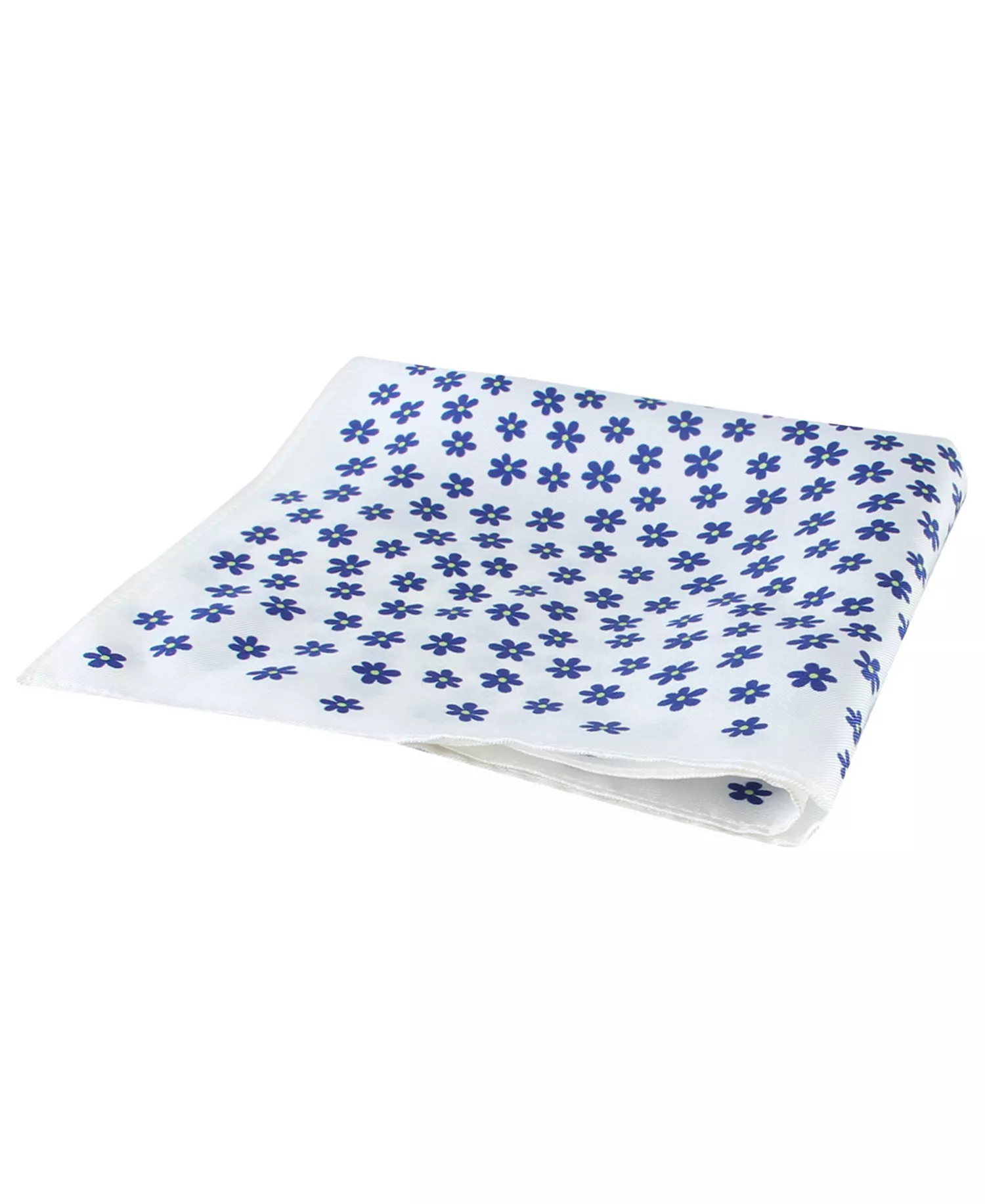 Men's Bow Tie and Pocket Square, 2-Piece Set - Navy - ONE SIZE