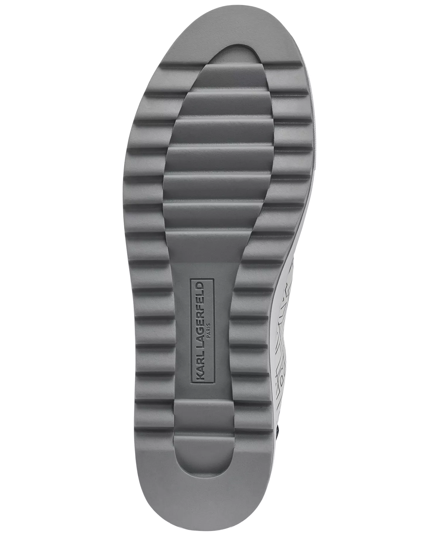 Men's Leather Detailing Sneakers - White - 7.5M