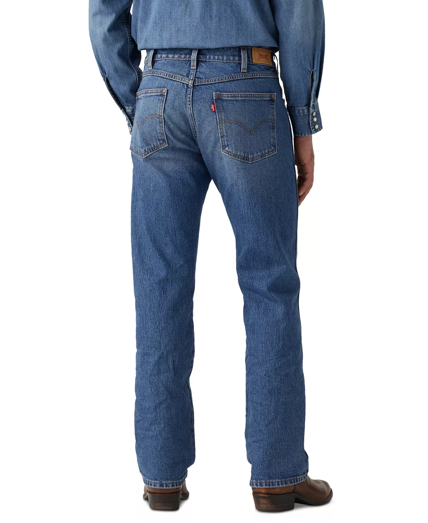 Men's 557 Western Straight Fit Boot Cut Jeans - Caught In The Rain - 30 - 30