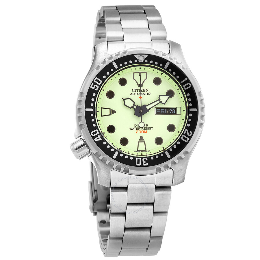 Citizen Promaster Marine Automatic Green Dial Men's Watch