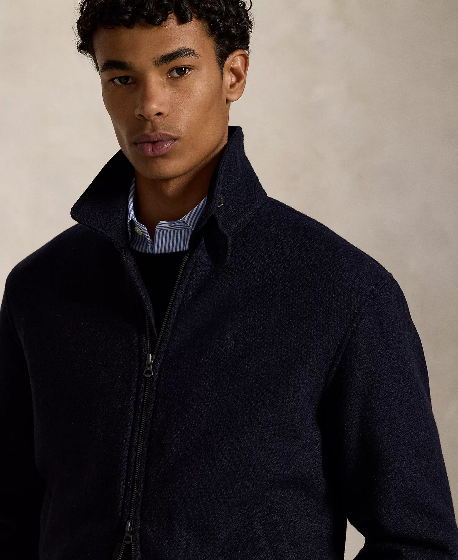 Men's The Langdon Wool Jacket - Collection Navy - S