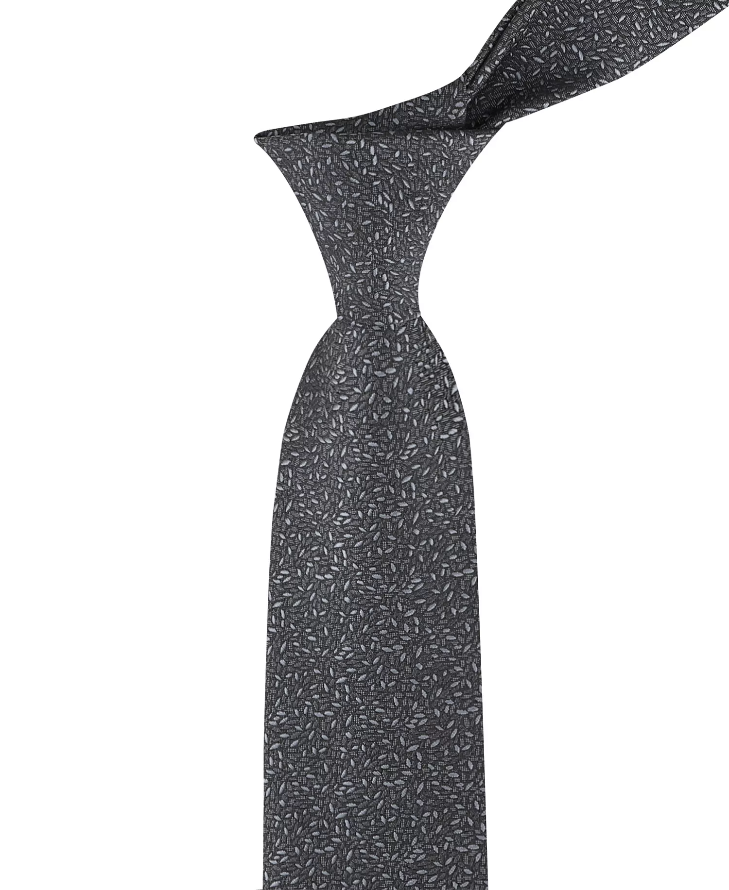 Men's Madison Botanical Tie - Charcoal - ONE SIZE