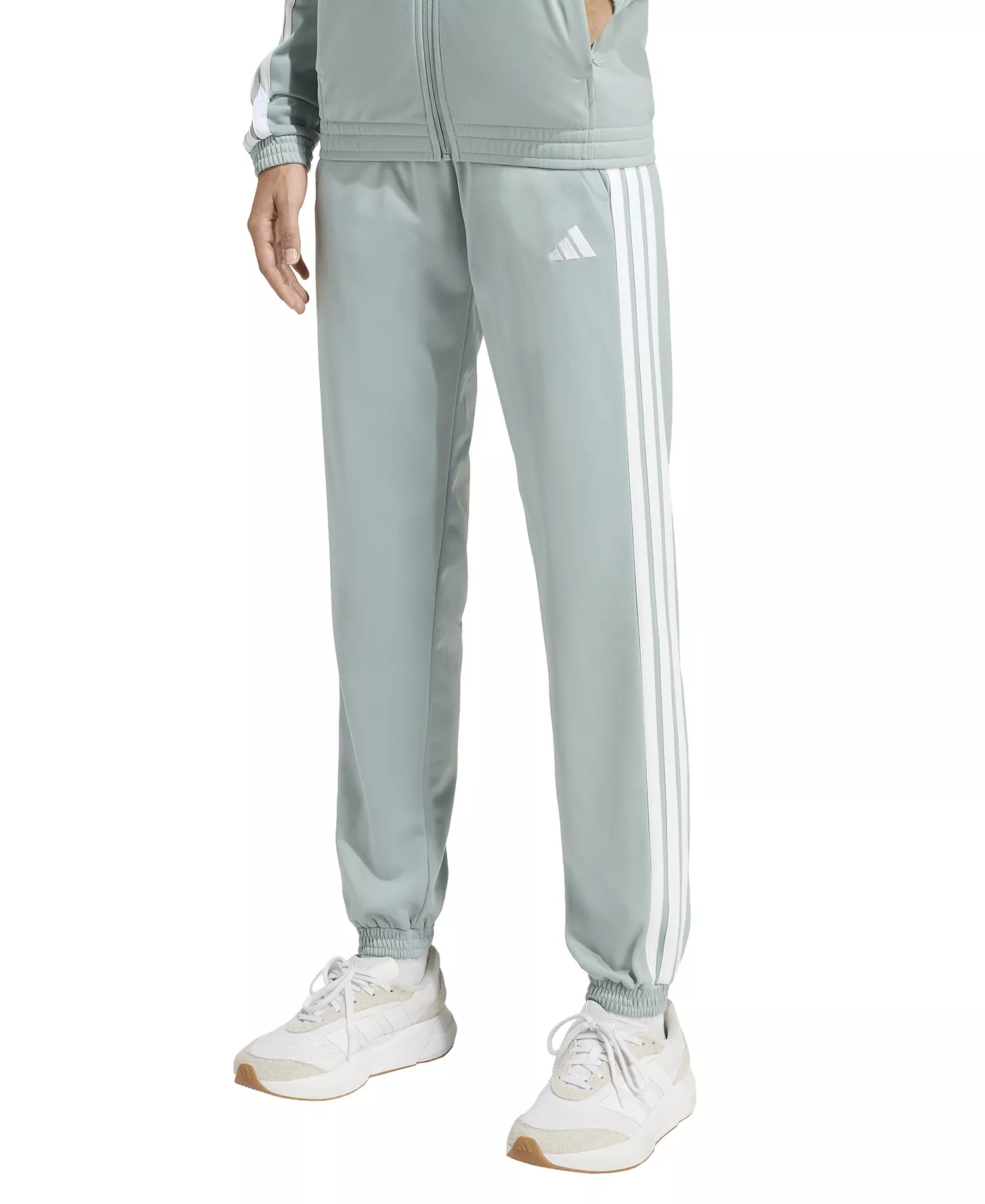 Women's Tricot 3-Stripes Sportswear Track Pants - Pastel green - 2XL