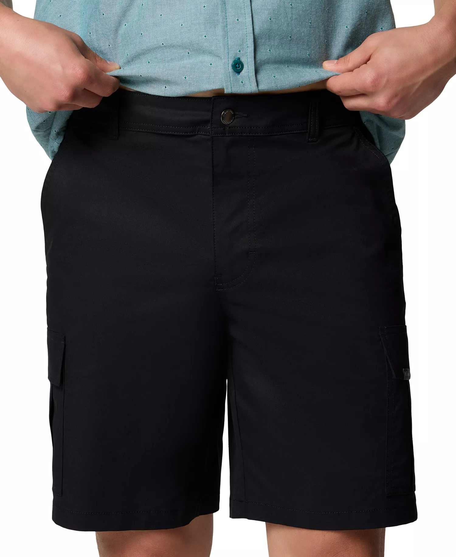 Men's Rapid Rivers Cargo Shorts - Black - 30