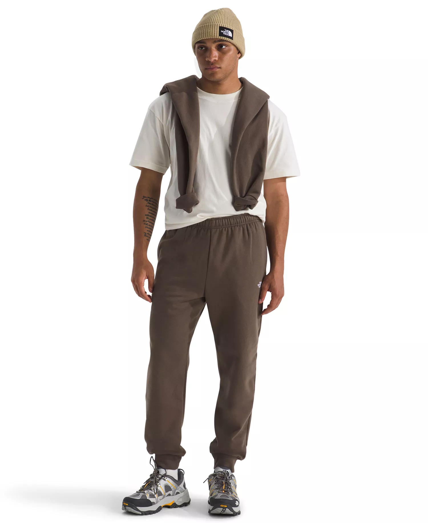 Men's Evolution Simple Dome Joggers - Smokey Brown - 2XL