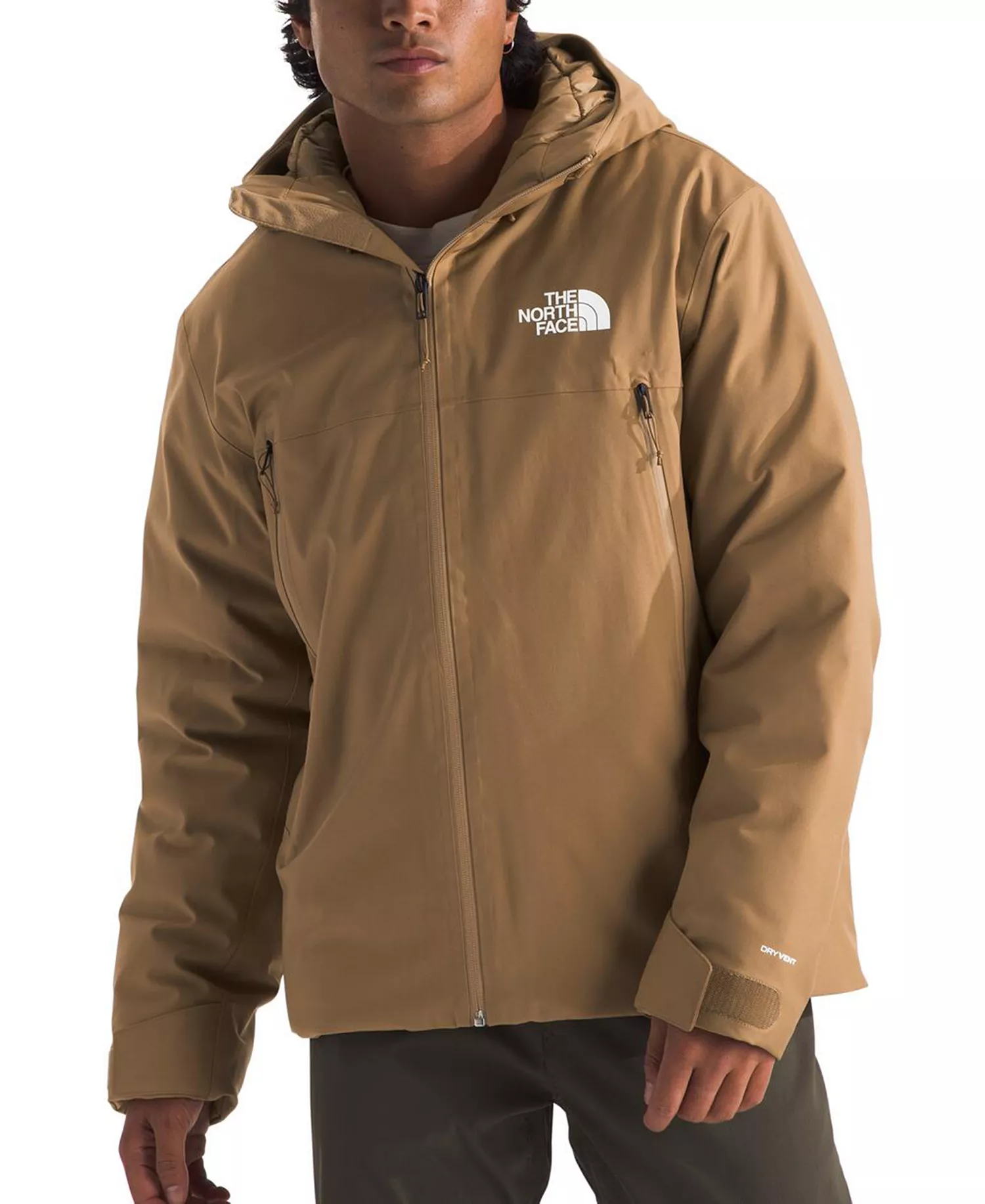 Men's Mountain Range Logo Down Jacket - Utility Brown - 2XL