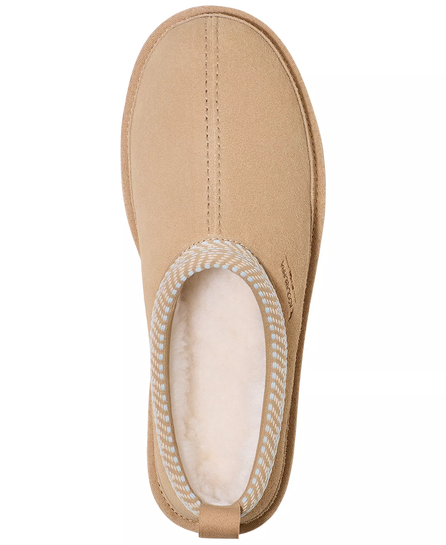 Men's Burree Suede Slippers - Sand - 10