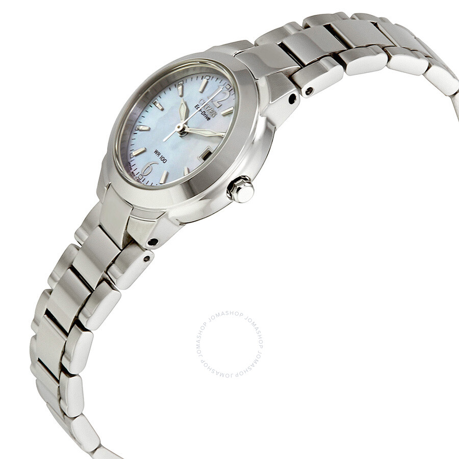 Citizen Silhouette Eco-Drive Mother of Pearl Dial Ladies Watch