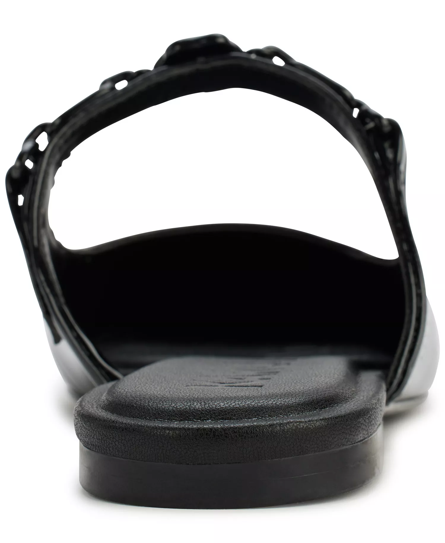 Women's Zilla Square Toe Mule Flats - Black - 5M