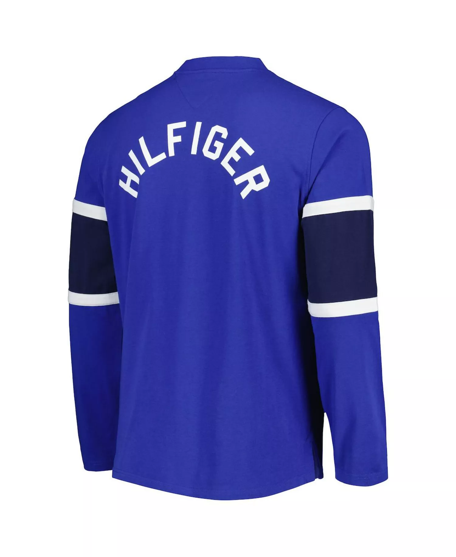 Men's Blue St. Louis Blues Walter Lace-Up Long Sleeve Top - Blue - L