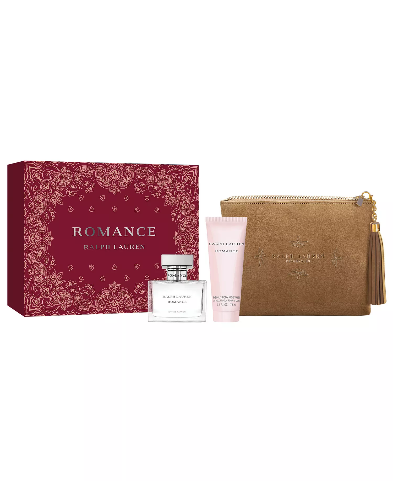 3-Pc. Romance Eau De Parfum Set with Body Lotion and Cosmetic Bag - No Color - No Size