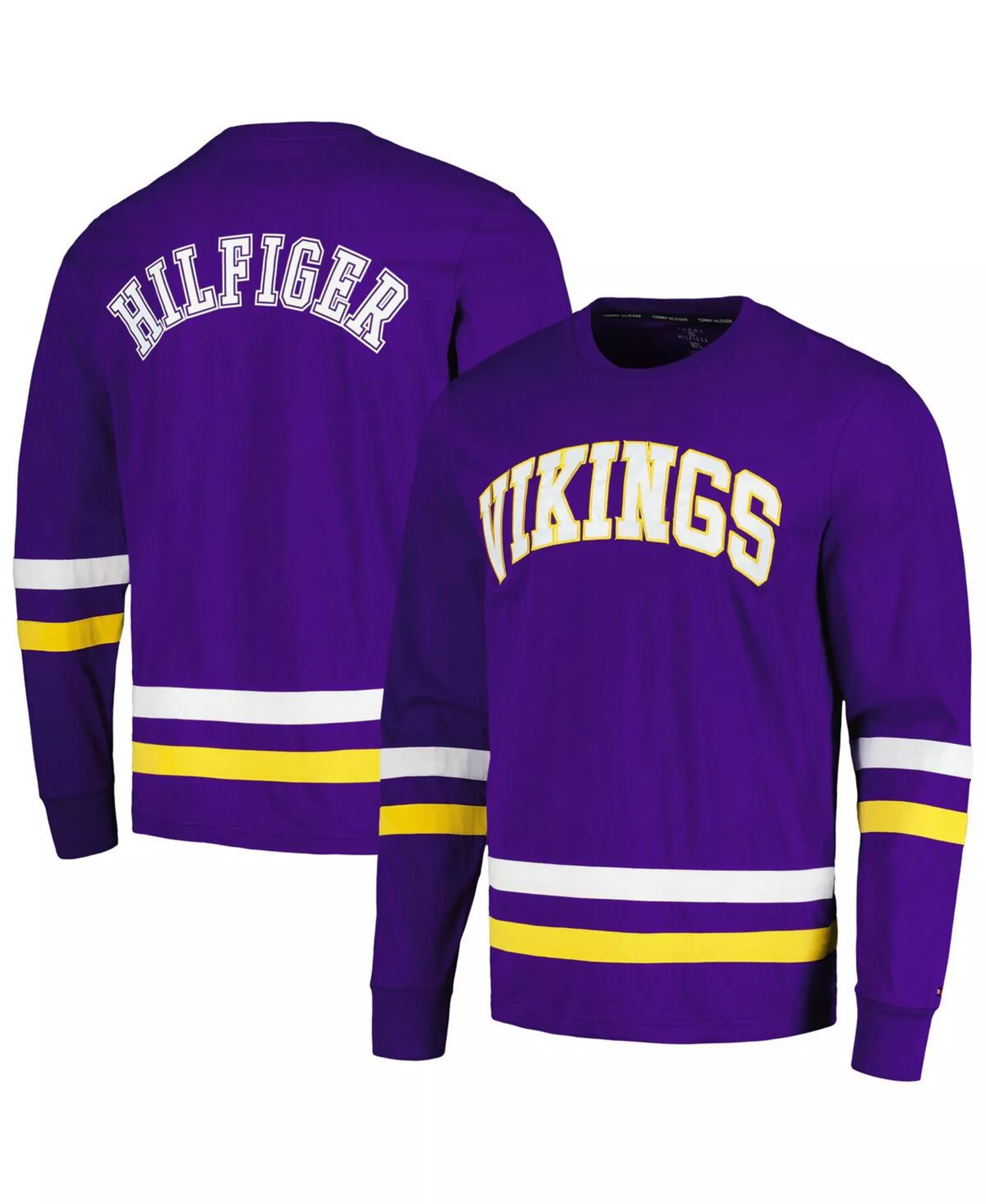 Men's Purple/Gold Minnesota Vikings Nolan Long Sleeve T-Shirt - Purple, Gold - L