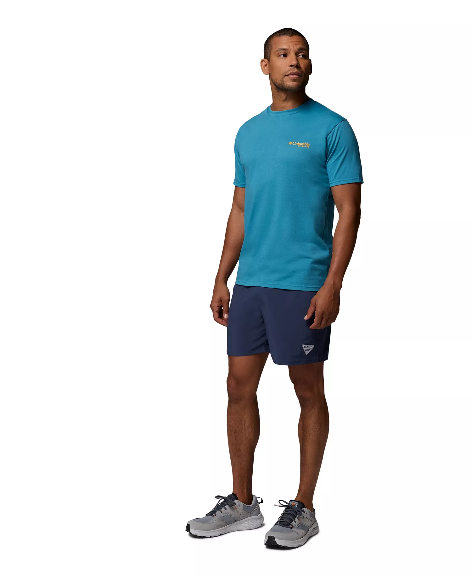 Men's Yuri Graphic T-Shirt - Canyon blue - L