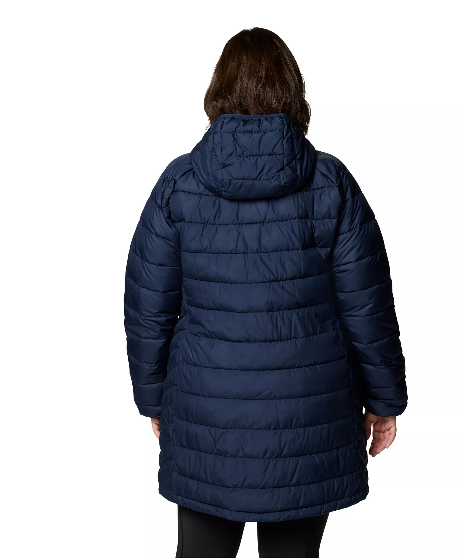 Plus Size Powder Lite II Mid Jacket - Collegiate Navy - 2X