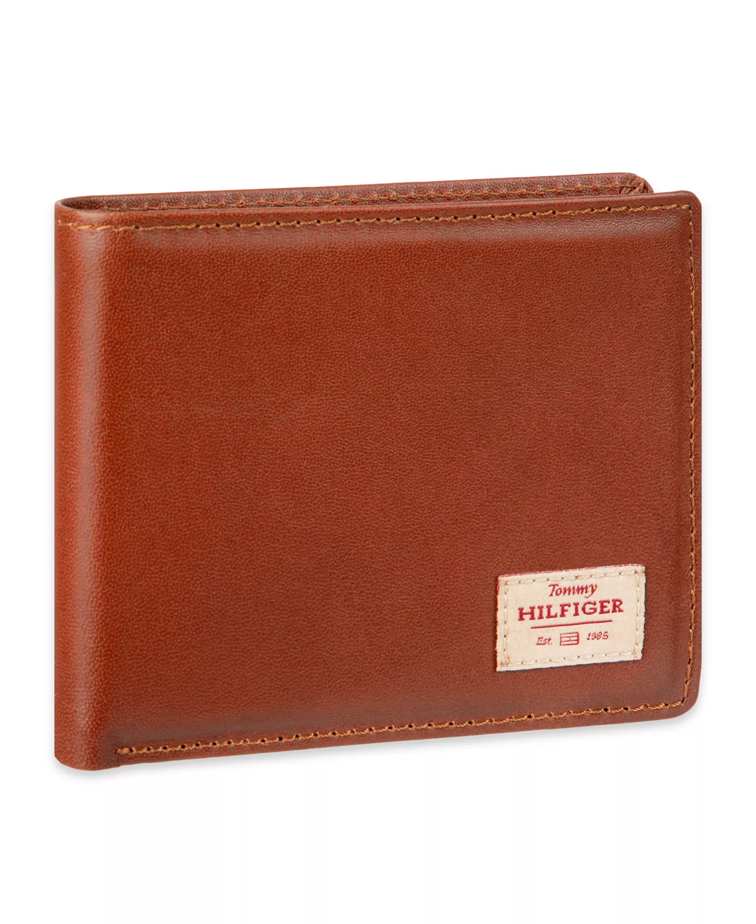 Men's RFID Extra Capacity Slimfold Wallet - Cognac - ONE SIZE