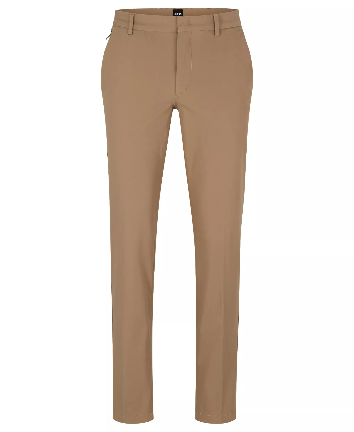Men's Stretch Slim-Fit Trousers - Open Beige - 28R