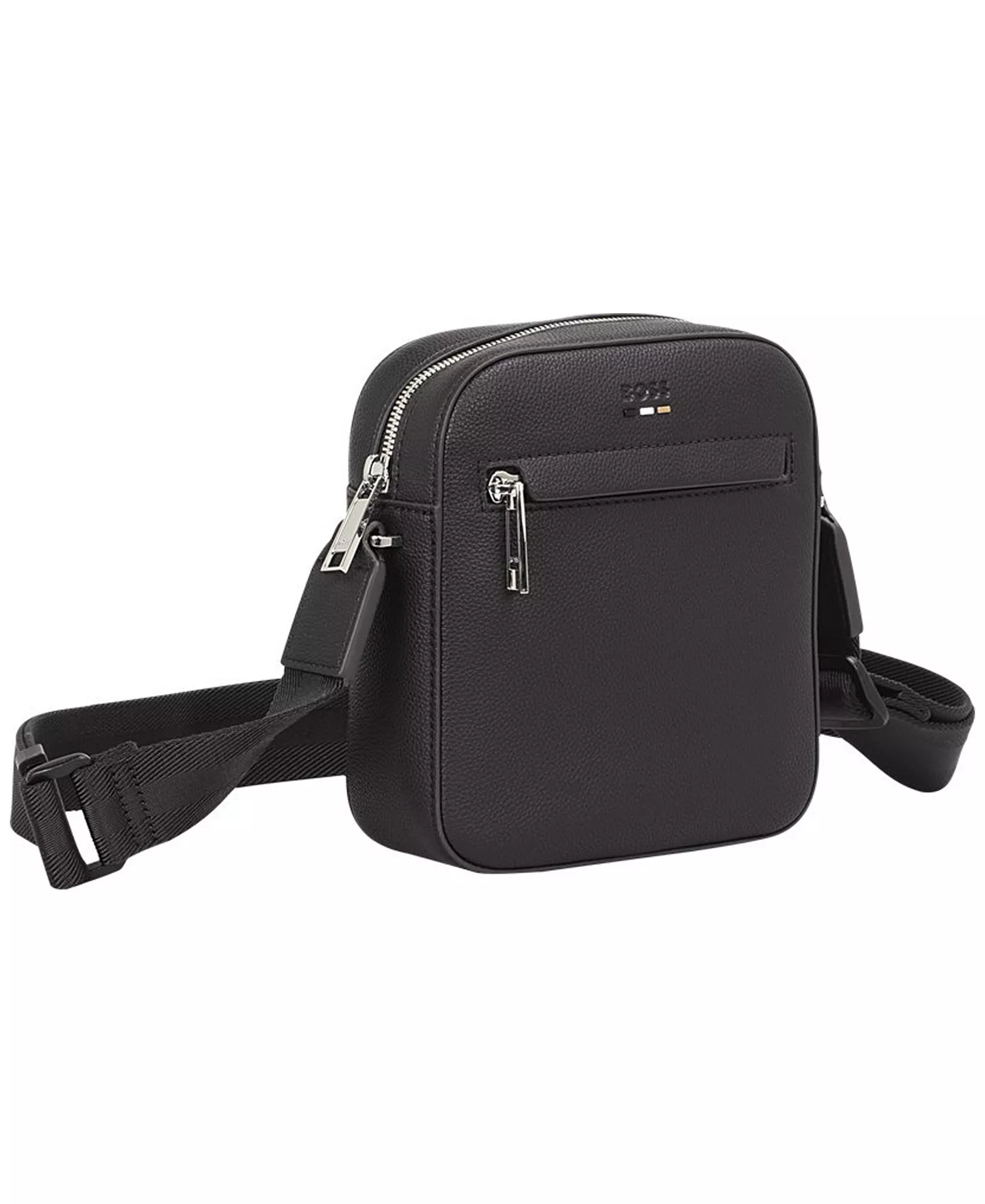 Men's Ray Adjustable Strap Reporter Bag - Black - ONE SIZE