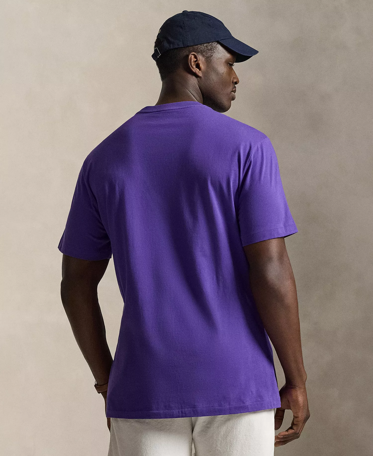 Men's Big & Tall Crewneck T-Shirt - Cabana Purple - 2LT