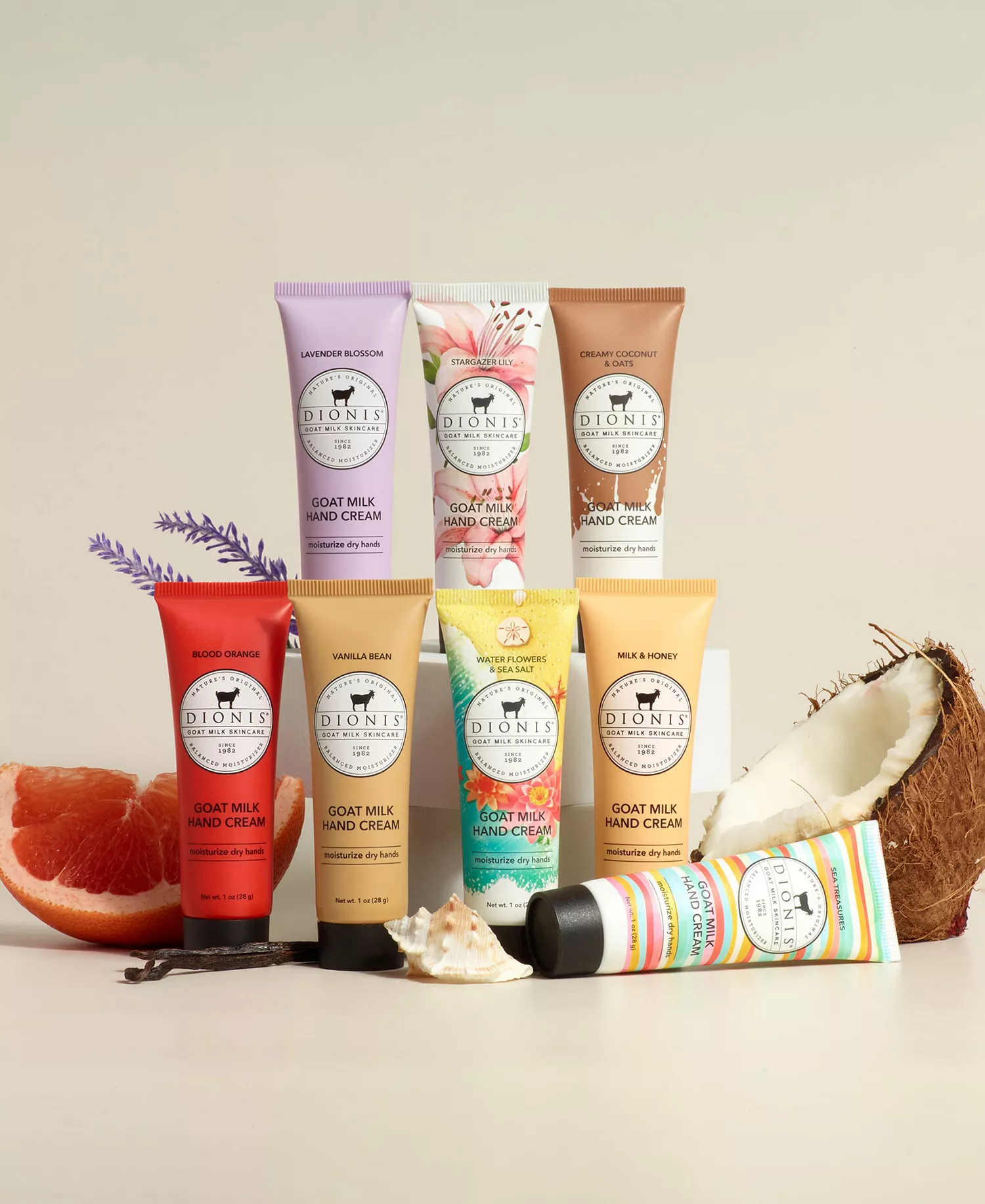 8-Pc. Expanded Goat Milk Hand Cream Gift Set - No Color - No Size