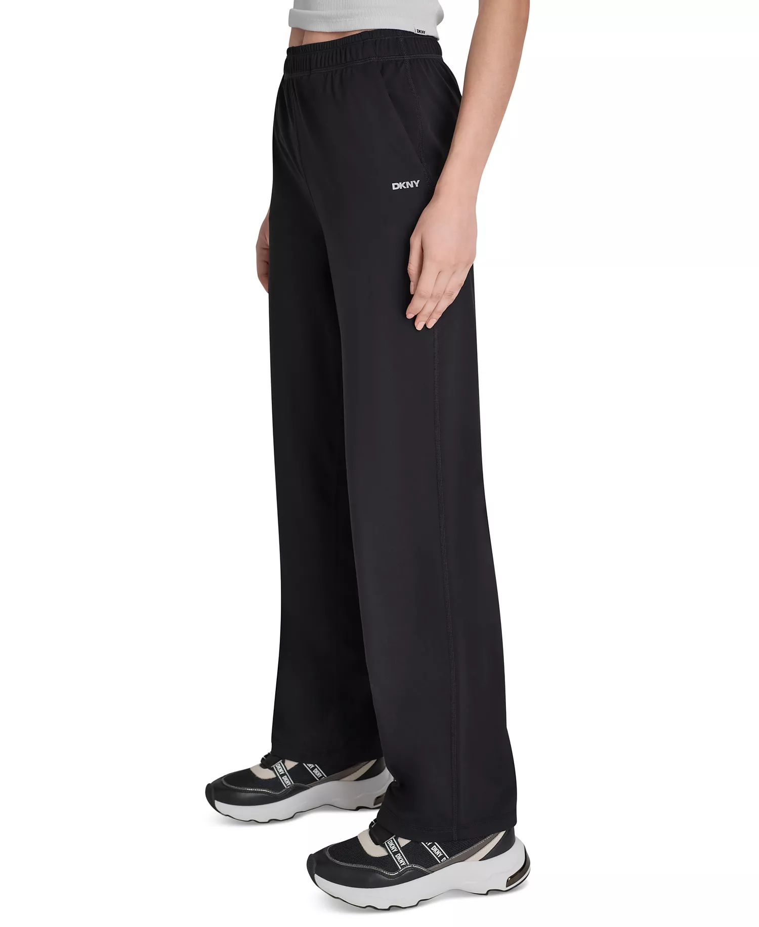 Women's Balance Compression Mid-Rise Straight Leg Pants - Black - L
